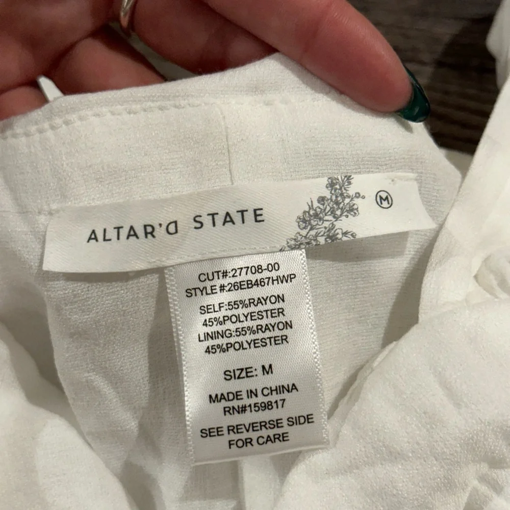 Altar'd State White Mini Dress - Picture 5 of 7